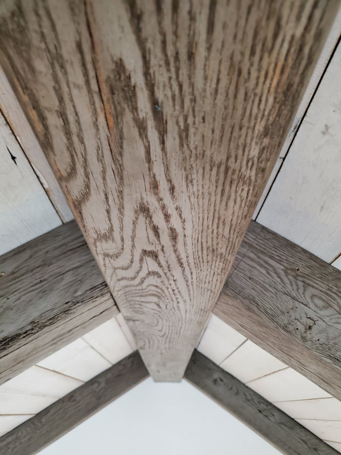 5.5" x 5.5" Red Oak Ceiling Beams