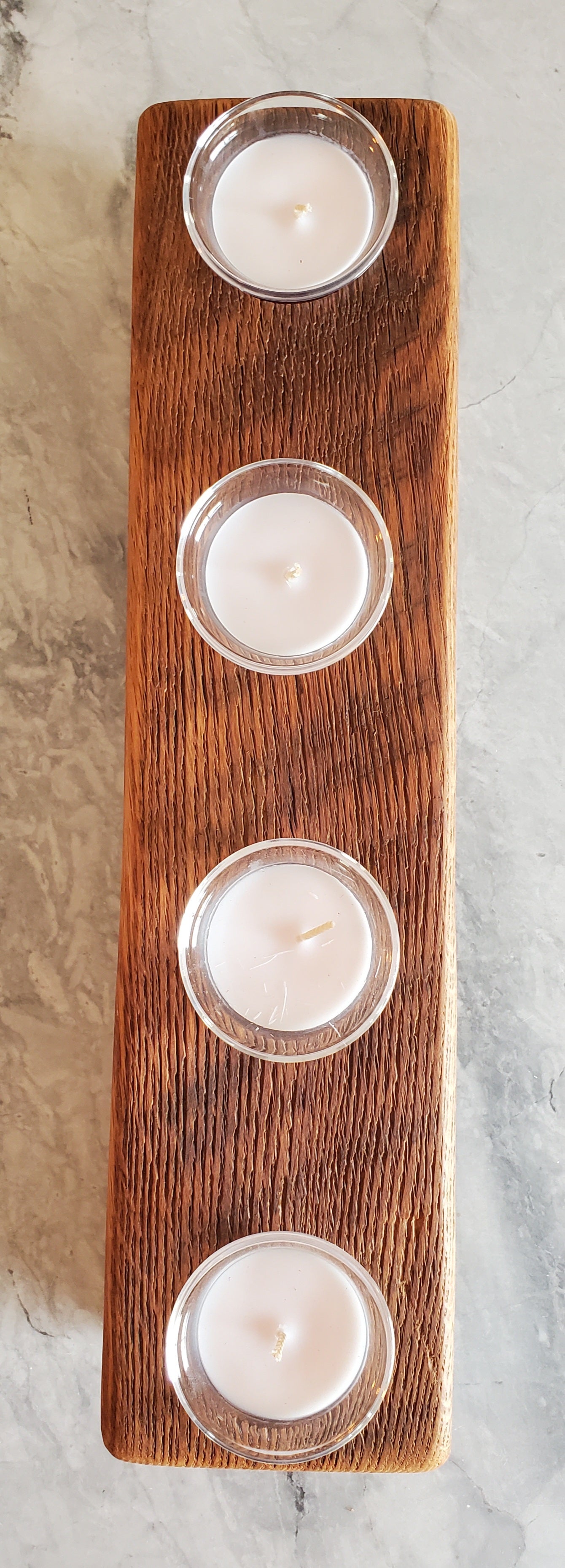 Reclaimed Oak Candle Holder