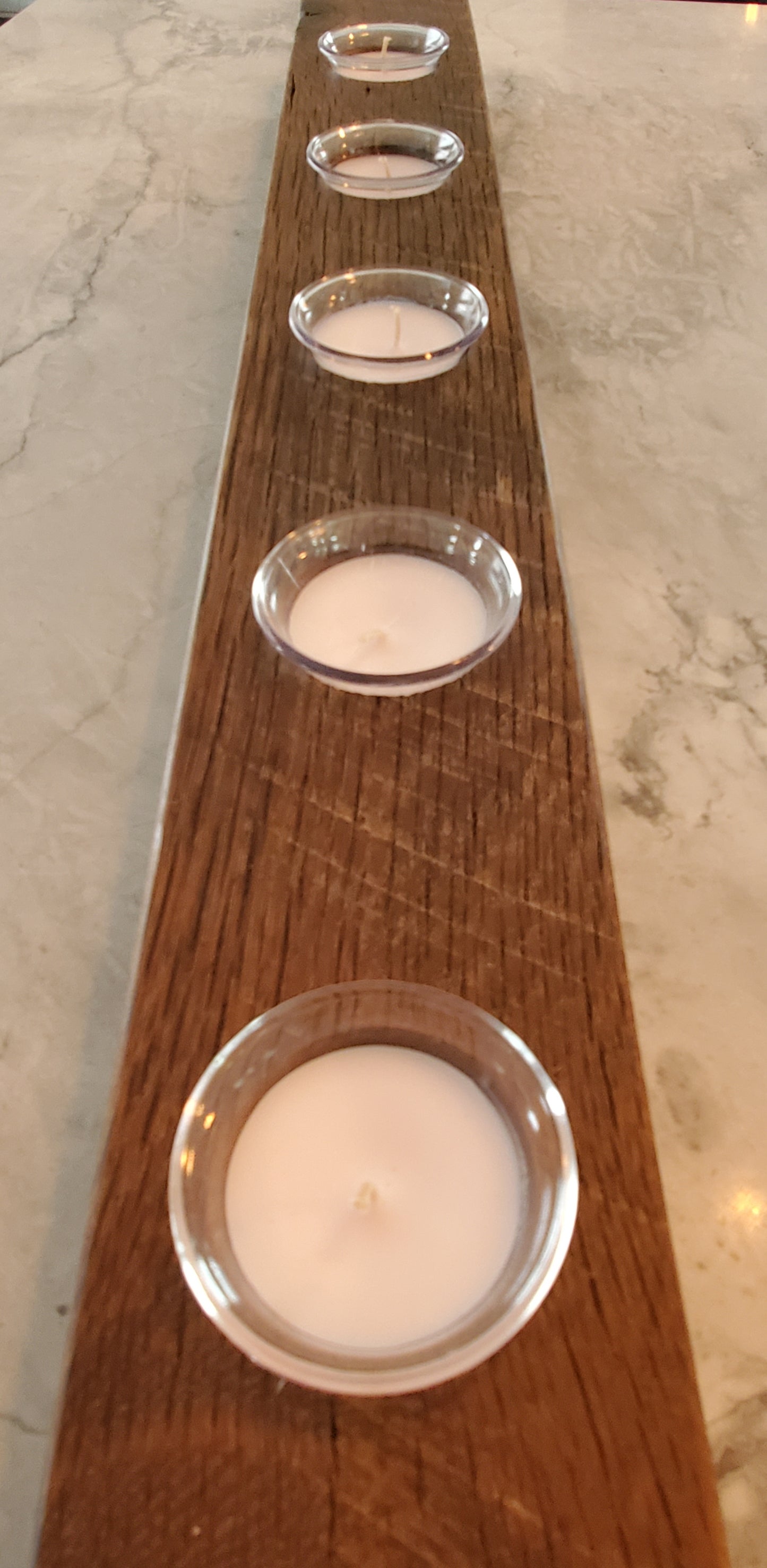 Reclaimed Oak Candle Holder