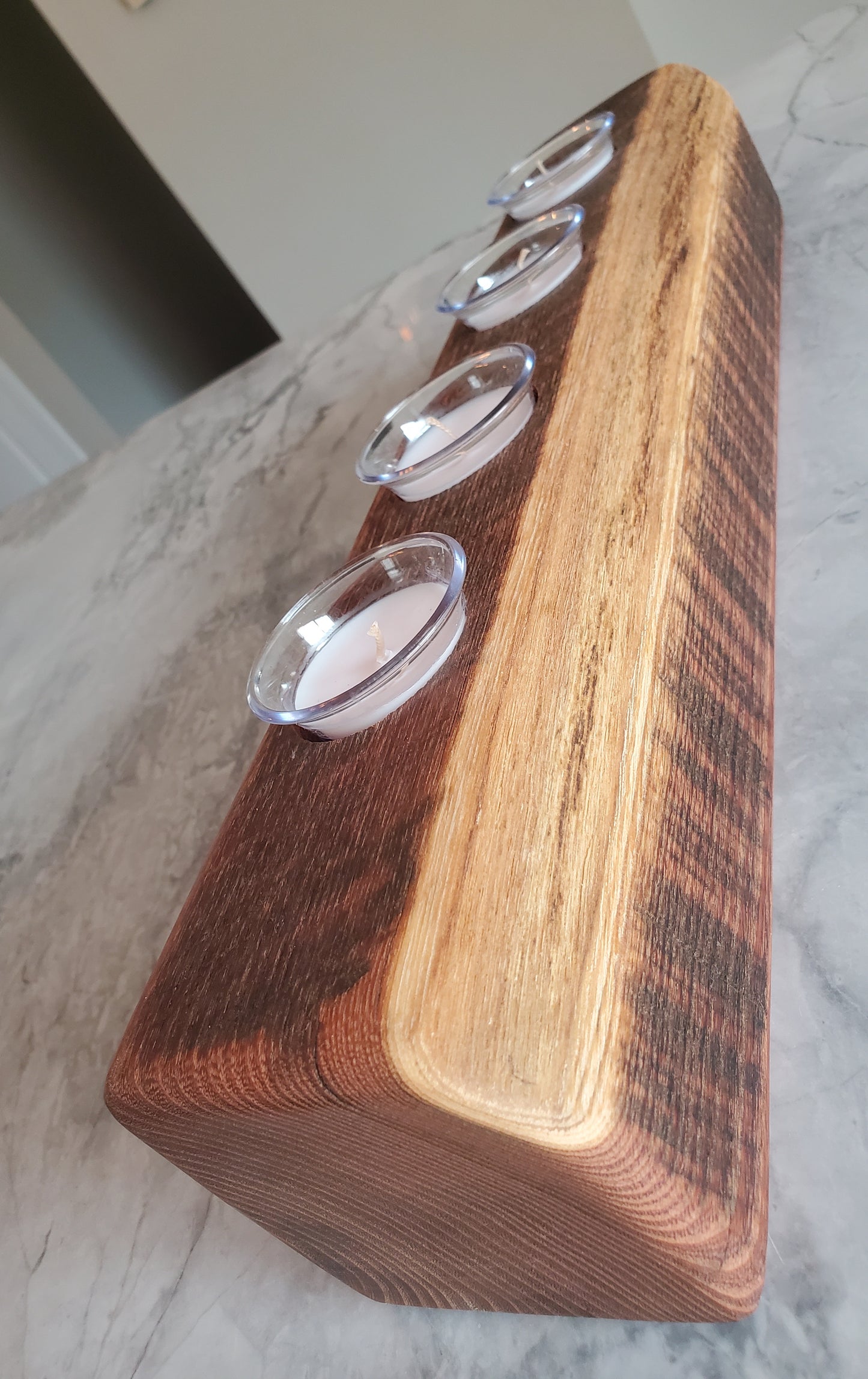 Reclaimed Oak Candle Holder