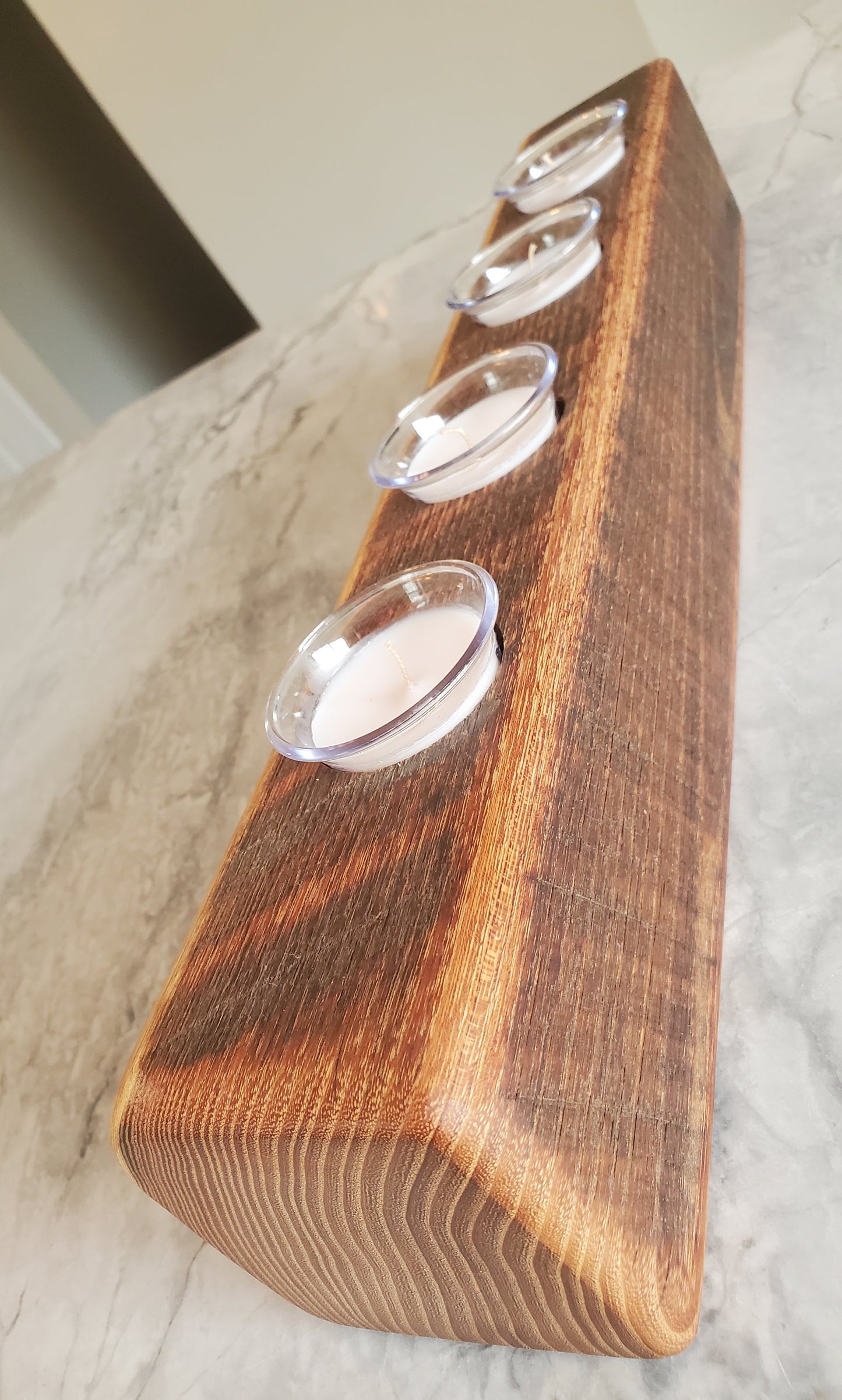 Reclaimed Oak Candle Holder