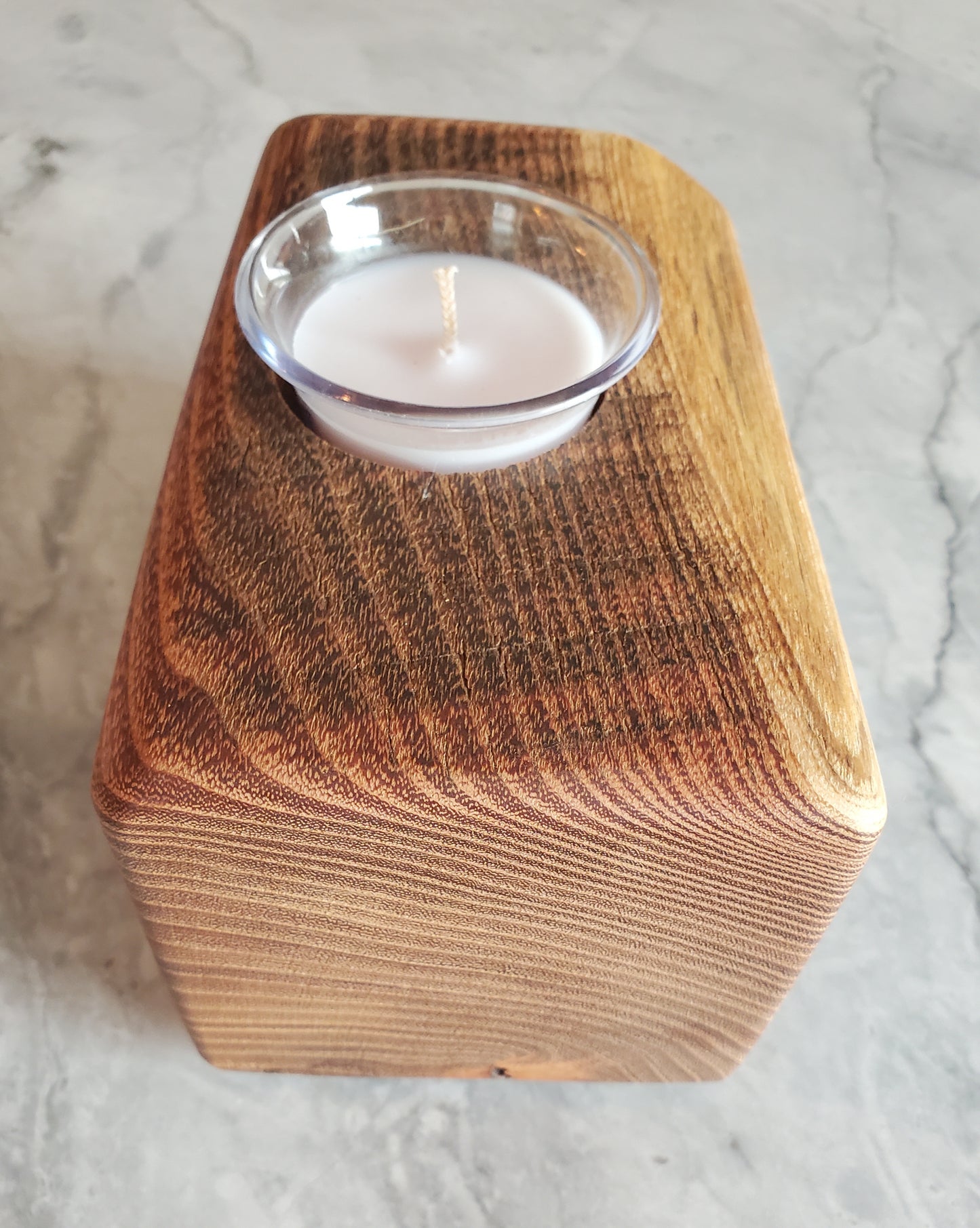 Reclaimed Oak Candle Holder