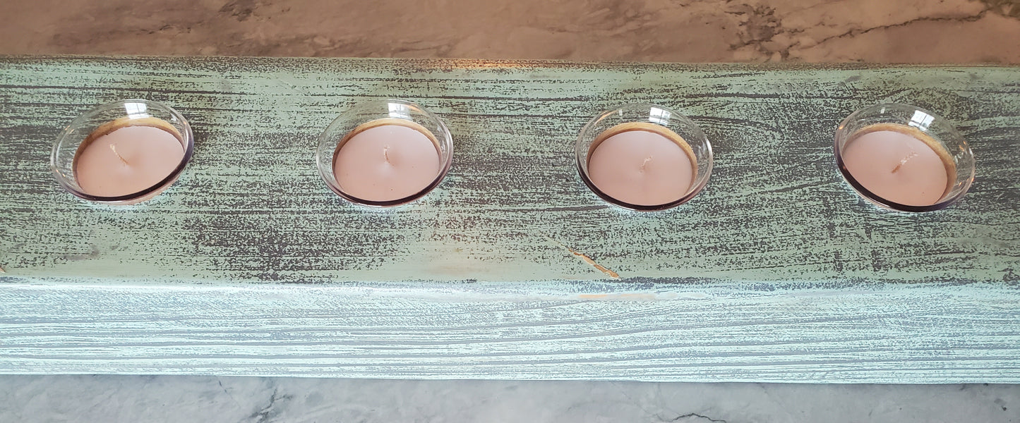 Reclaimed Chalkpaint Centerpiece Candle Holder