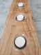 Curly Maple Reclaimed Centerpiece Candle Holder