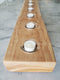 Curly Maple Reclaimed Centerpiece Candle Holder