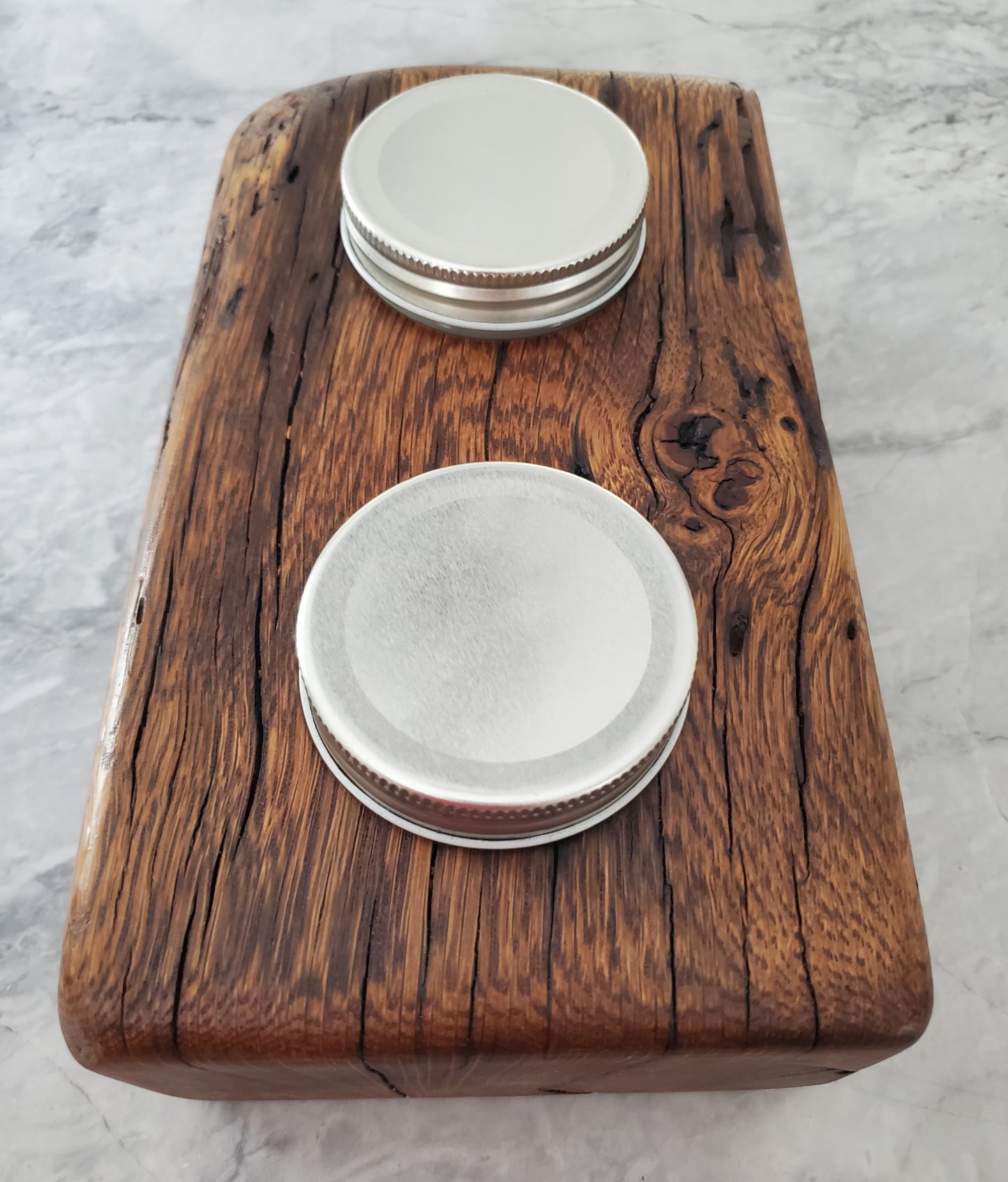 Reclaimed Oak Candle Holder