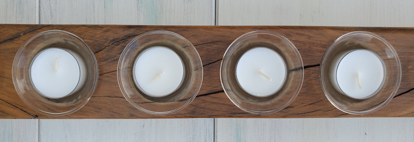 Reclaimed Oak Candle Holder