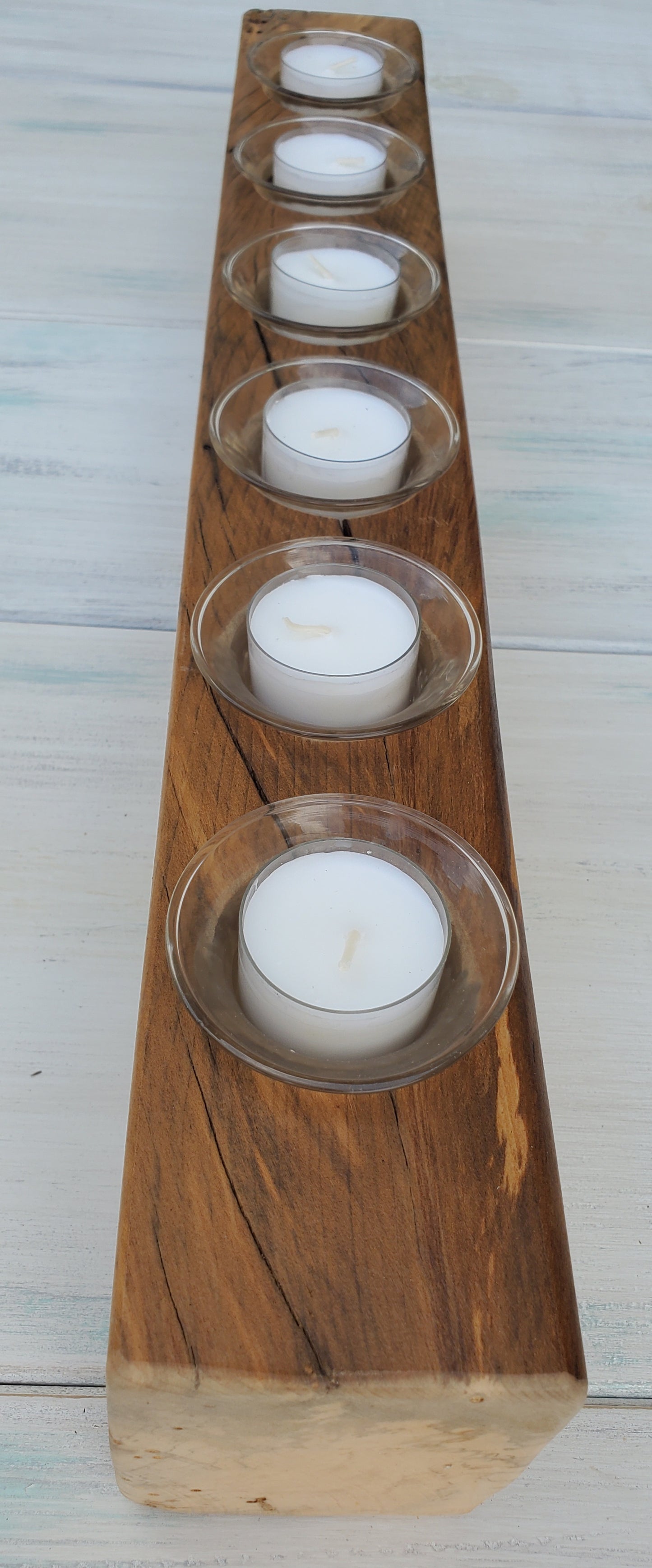 Reclaimed Oak Candle Holder