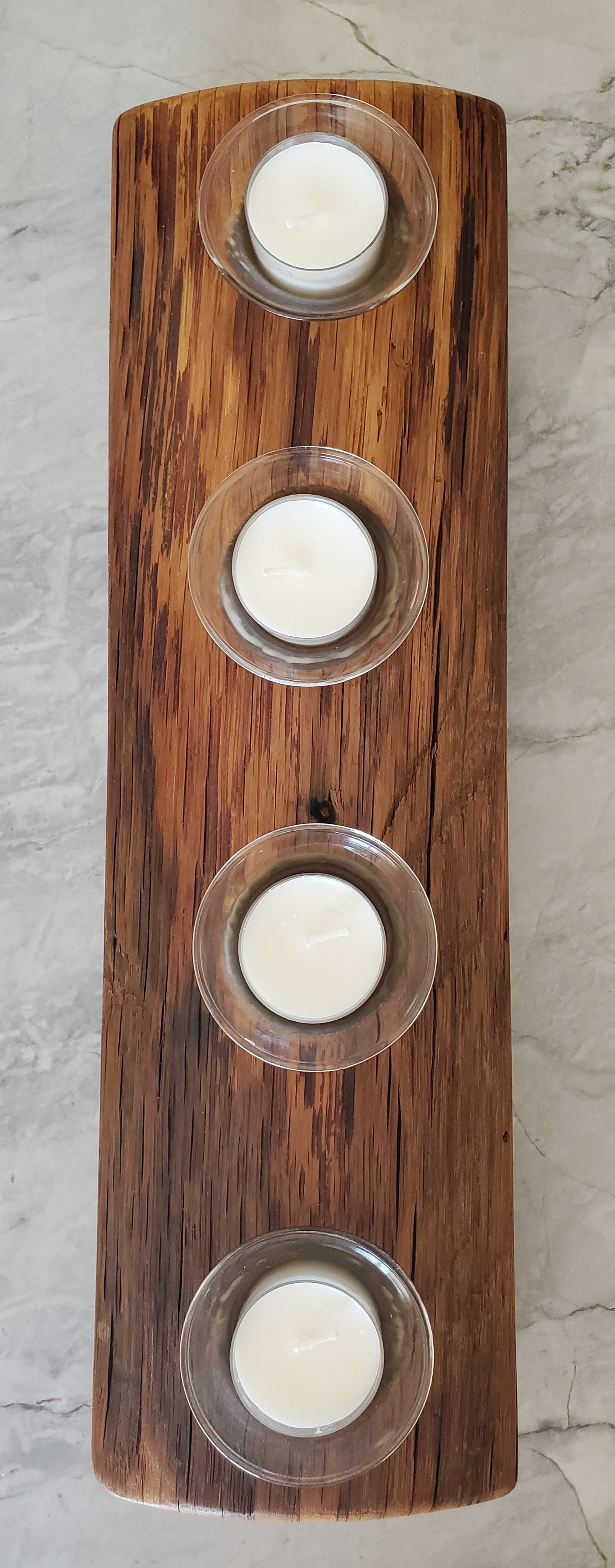 Reclaimed Oak Candle Holder