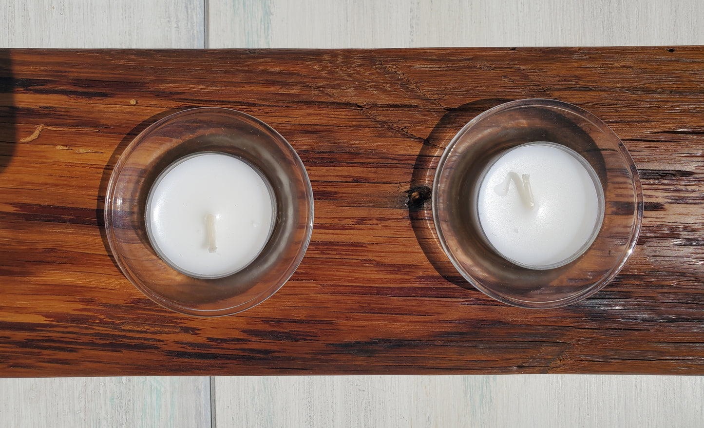 Reclaimed Oak Candle Holder