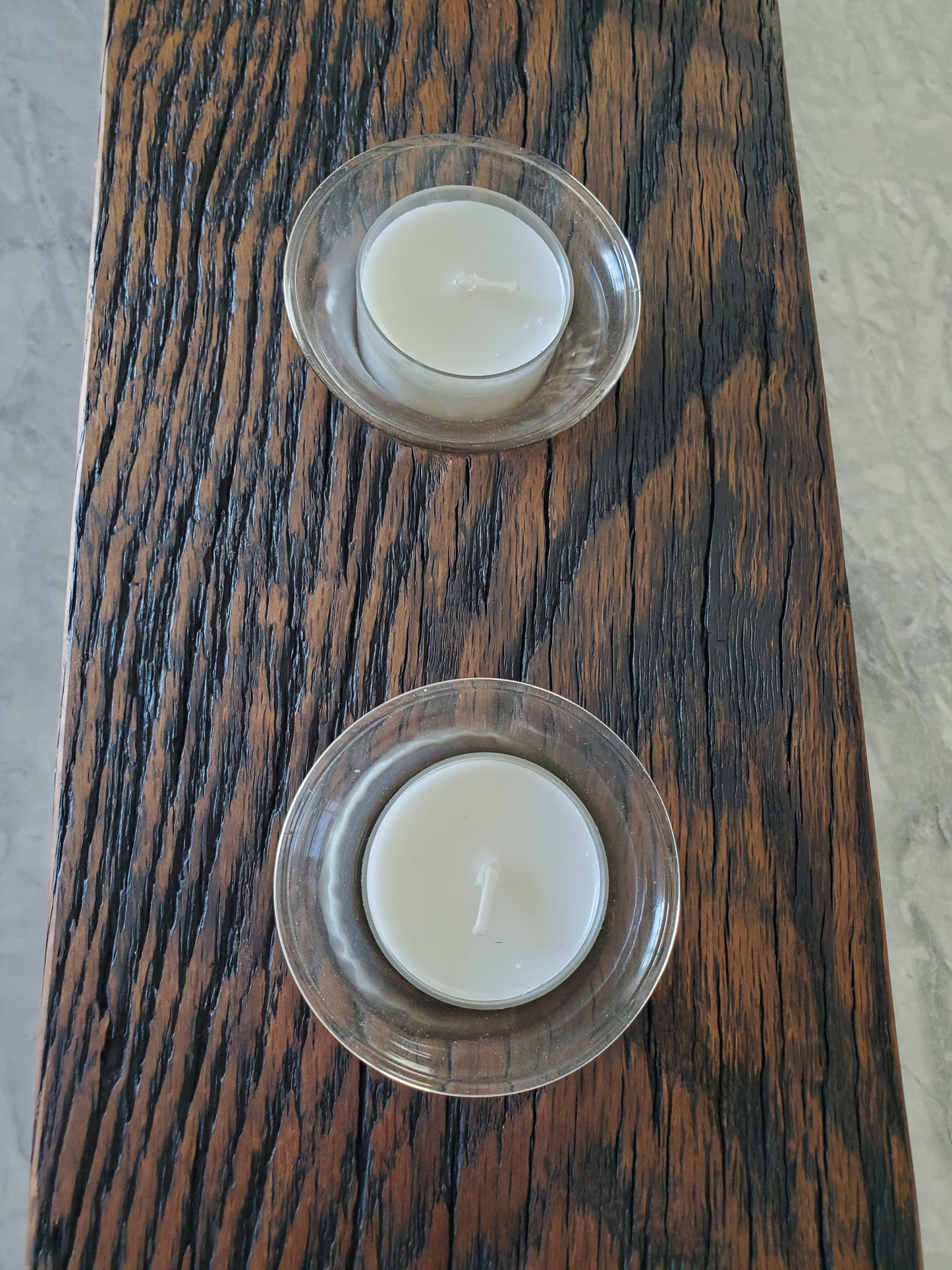 Reclaimed Oak Candle Holder